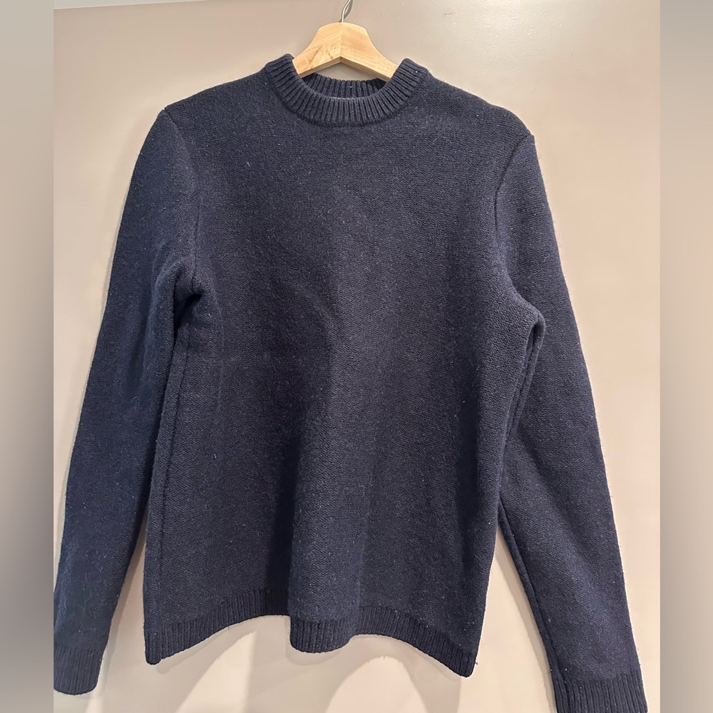 COS Dark Knit Pullover Sweater Jumper Medium